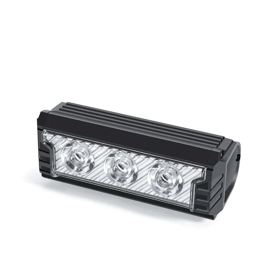Fietslamp LED met schakelaar aan de bovenzijde