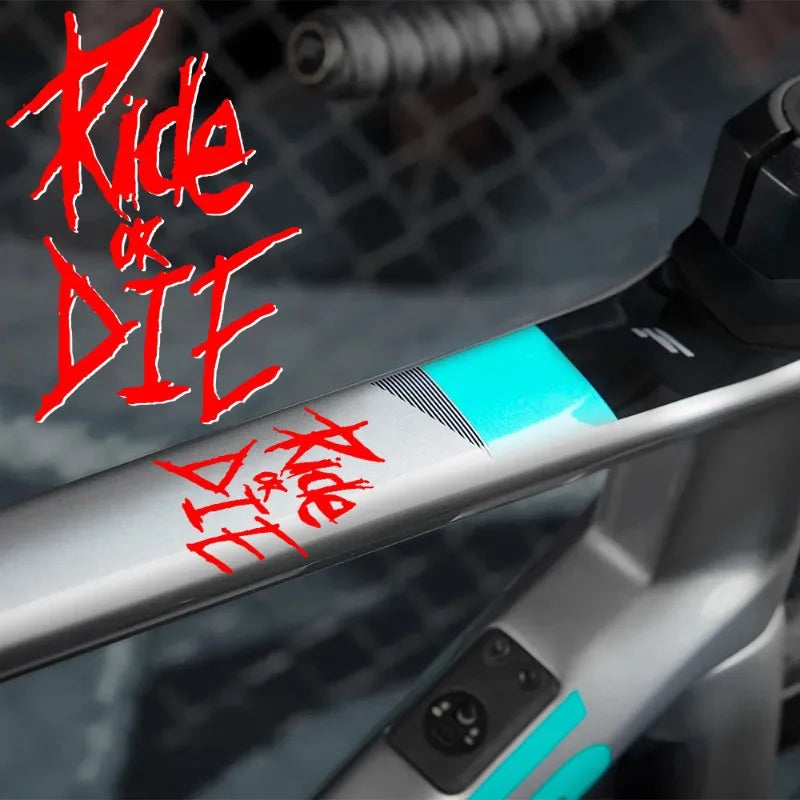auto stickers - kleurrijke "Ride or Die" designs voor persoonlijke expressie