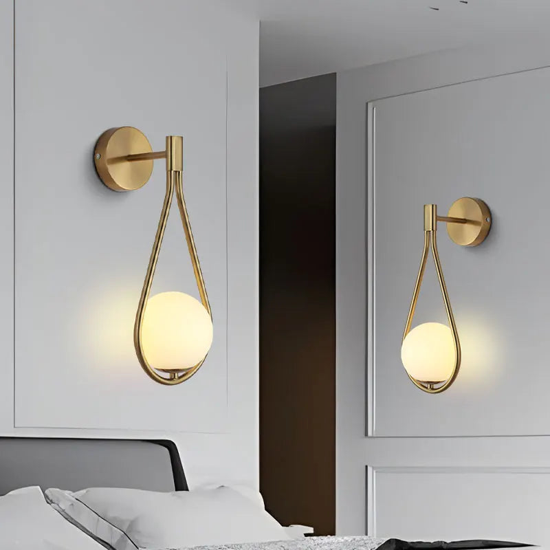 Wandlamp batterijen met vintage filament – Klassieke stijl