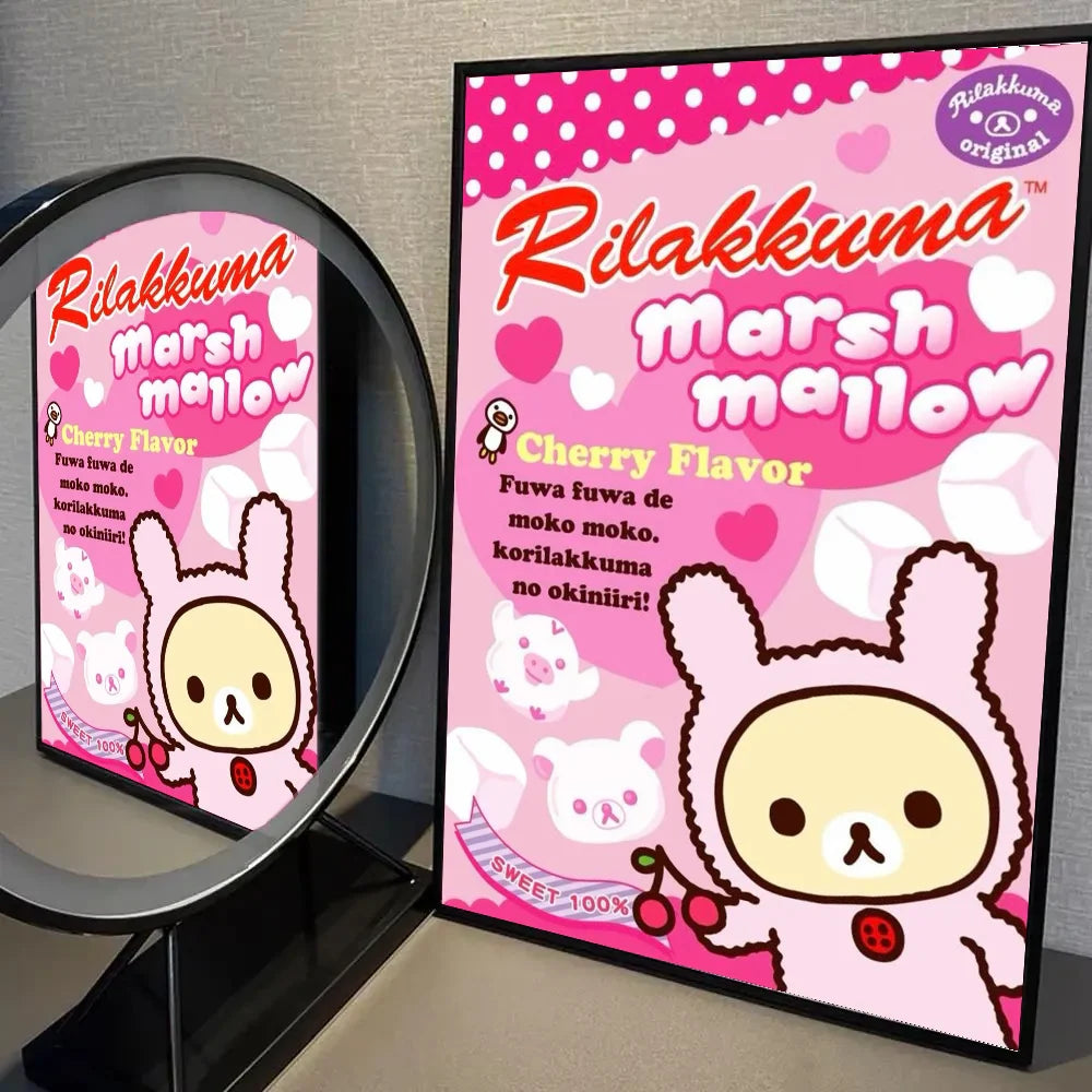 Set posters in botanische stijl