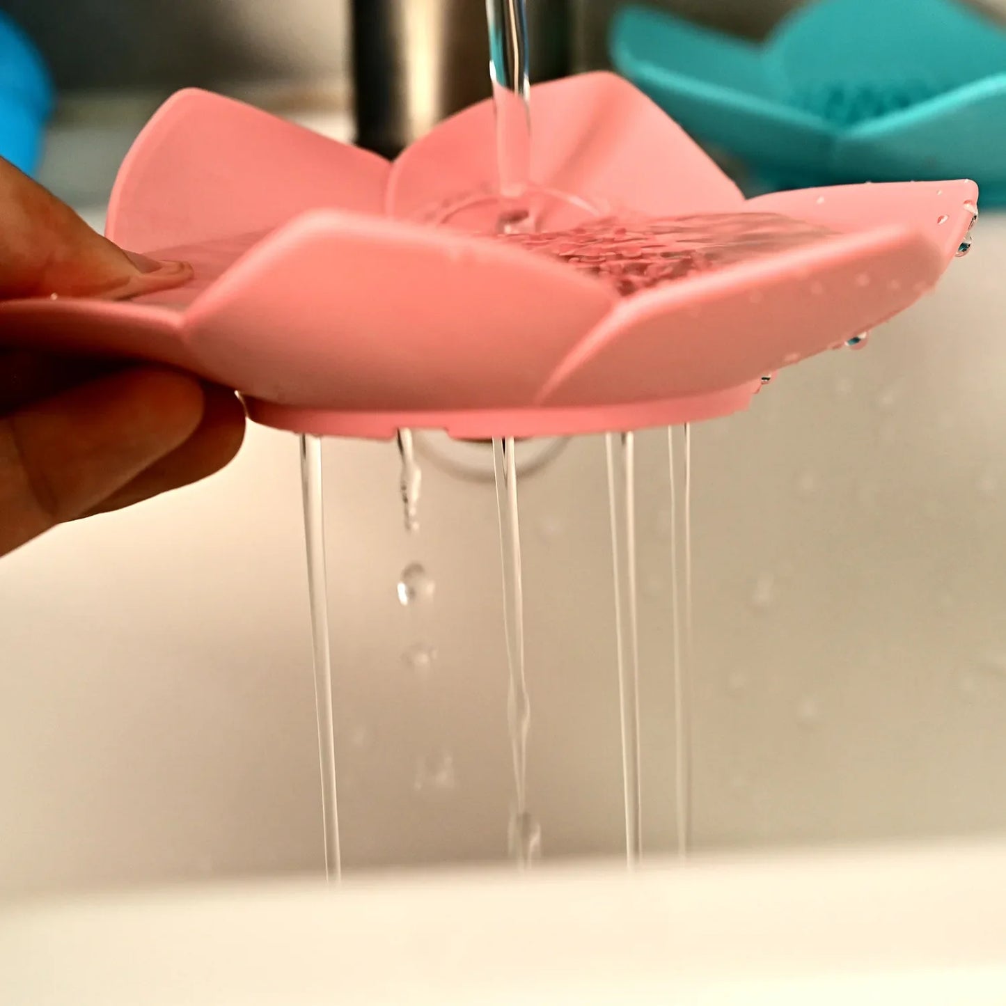Zeephouder met afneembare inzet – Makkelijk schoon te maken