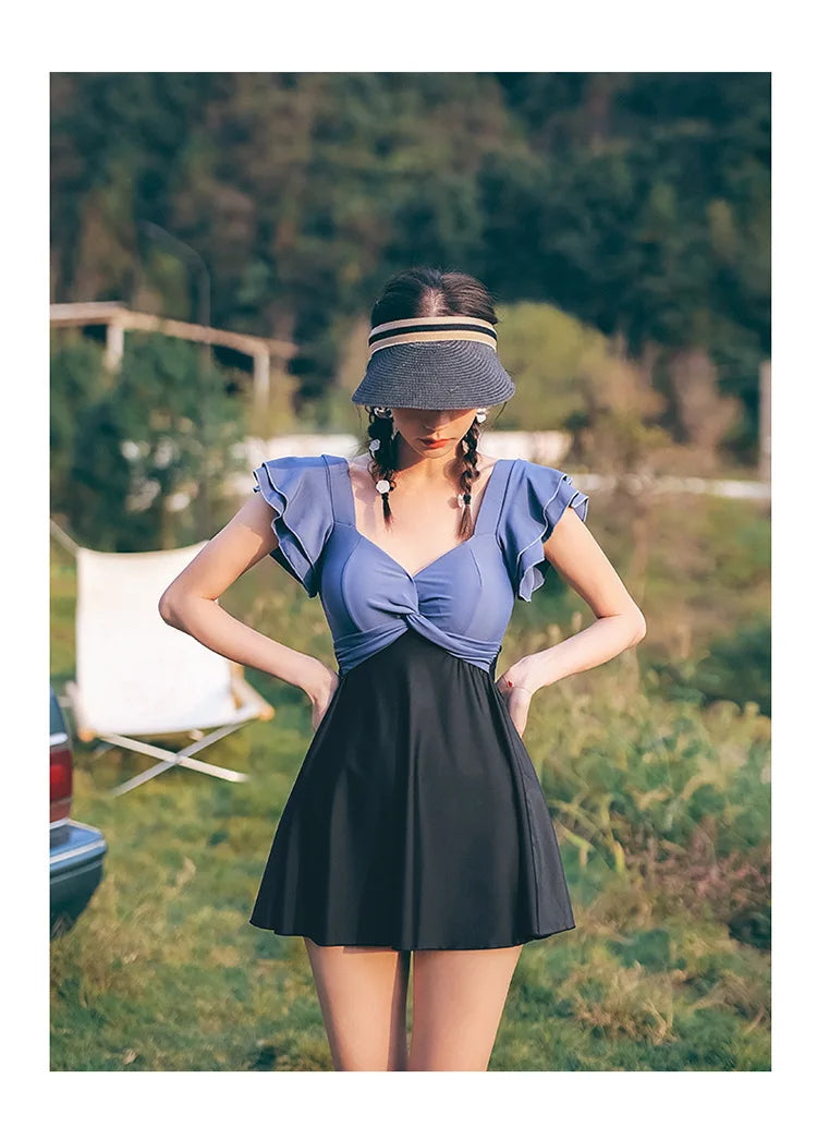 Zwemjurk met stippen – Retro charme