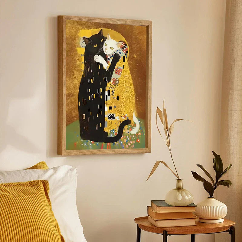 Dierenposter met realistische details