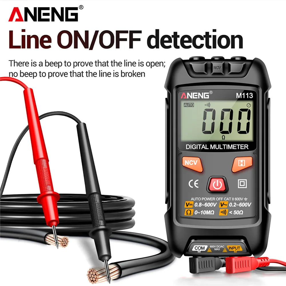 Veilige multimeter met beschermhoes