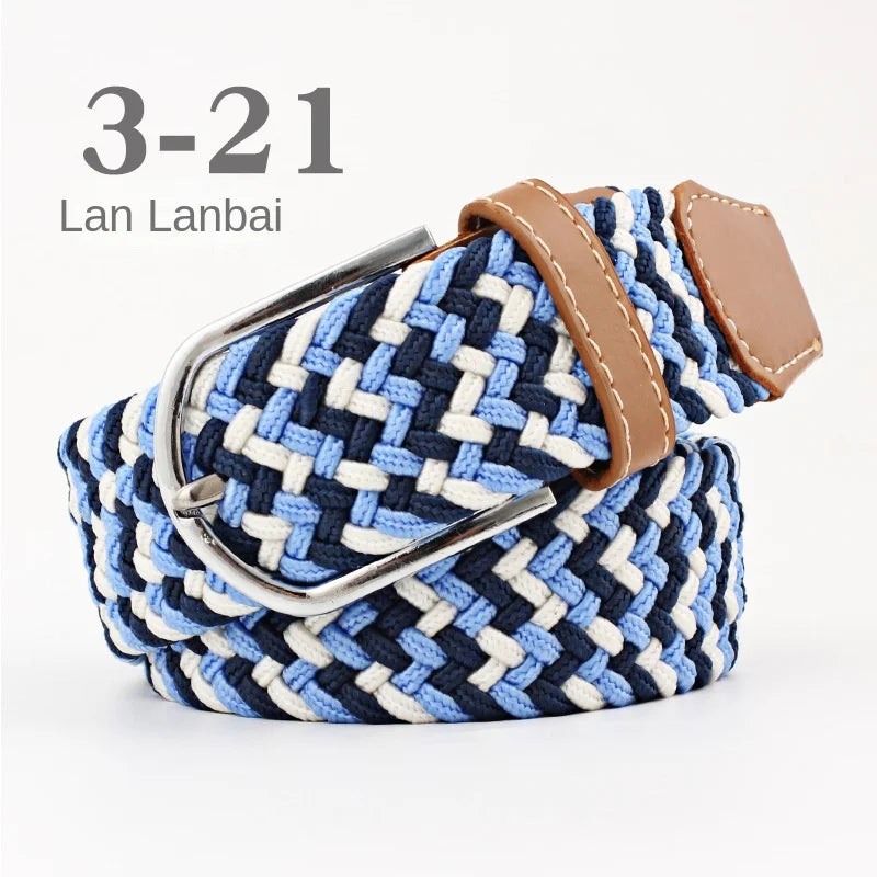 Riem heren met grove gesp voor casual outfit