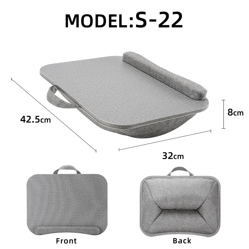 Schootdienblad met antislipoppervlak en rand