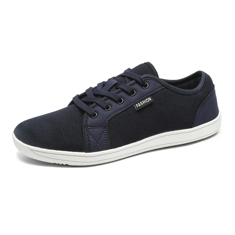 Heren schoenen met flexibele rubberzool