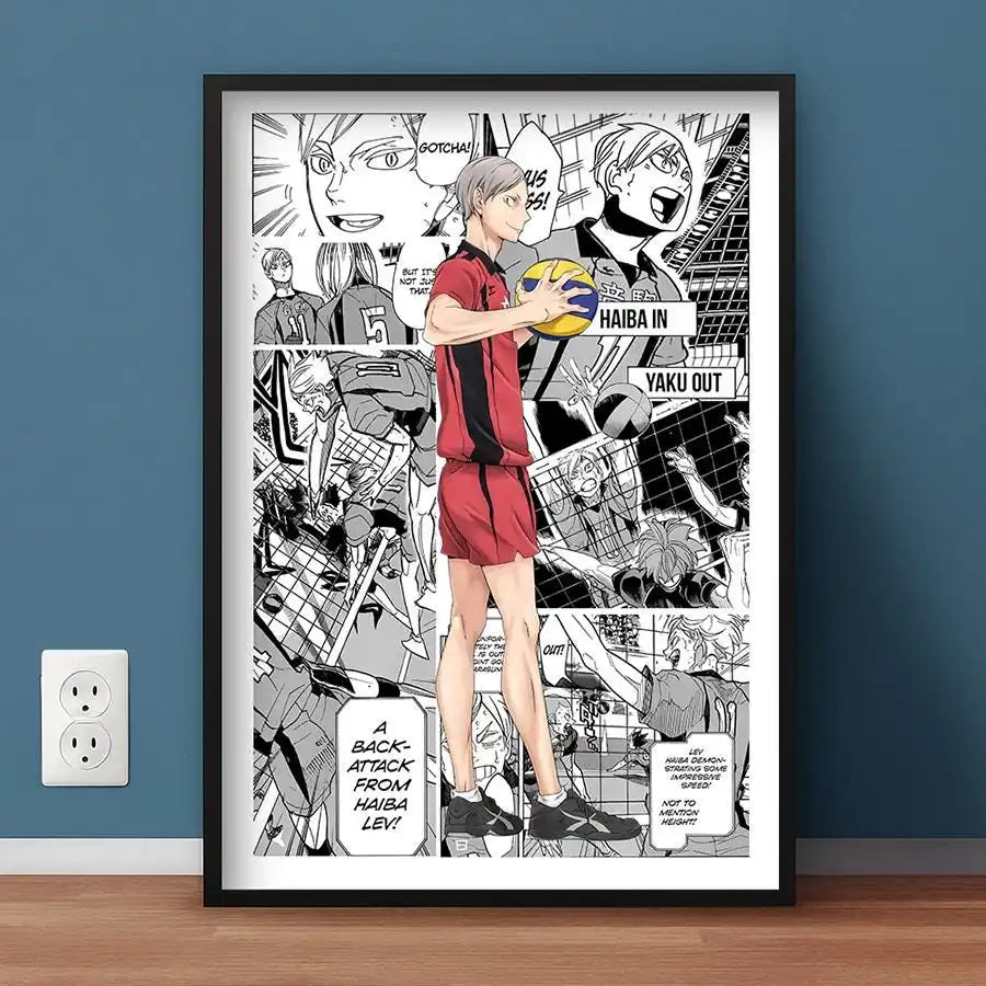 Vintage posters met textiellook