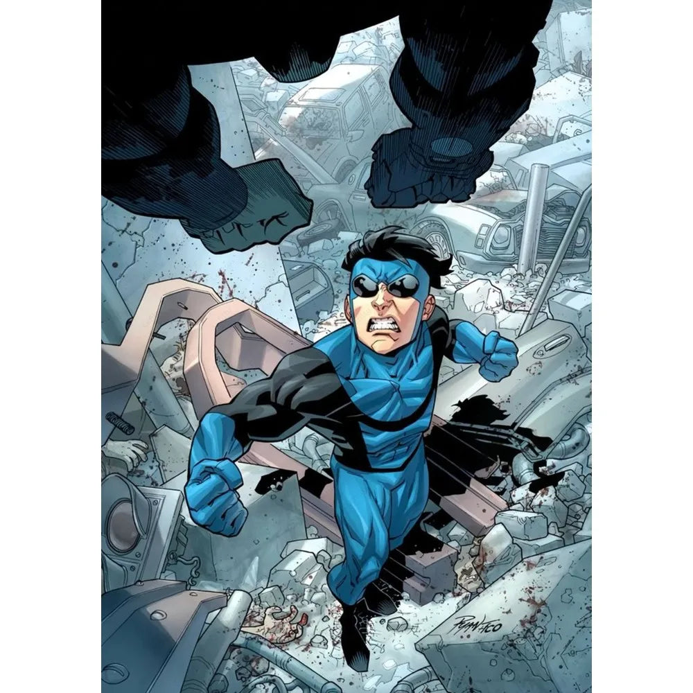 Vintage wereldkaart poster