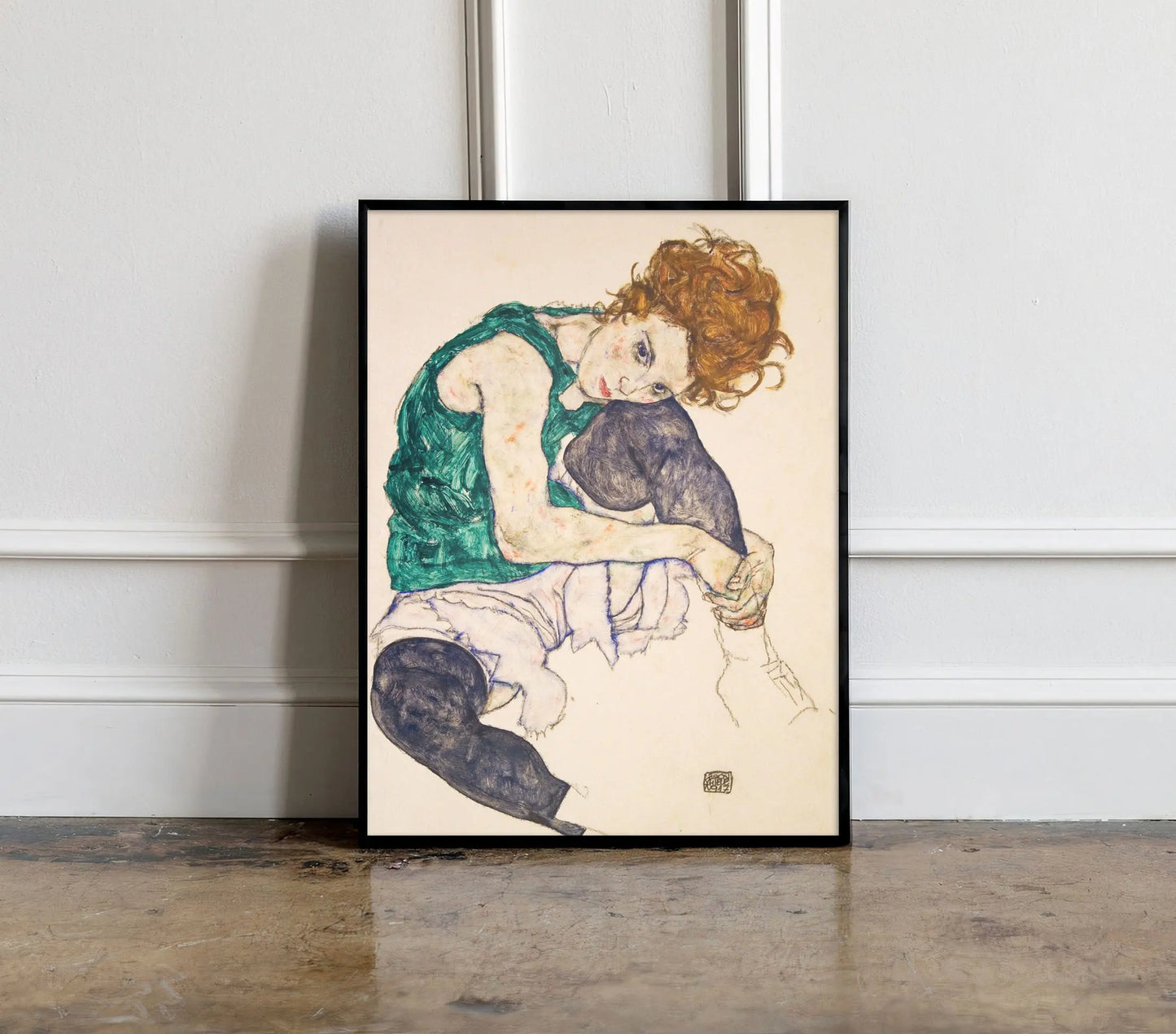 Abstracte poster in pasteltinten