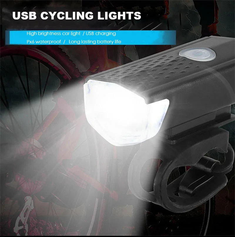 Action fietslamp met heldere witte straal