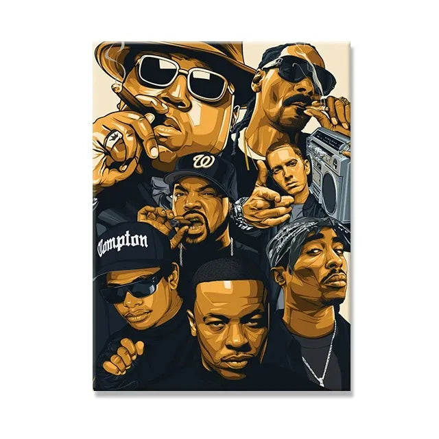 Kinderposters met leuke figuurtjes