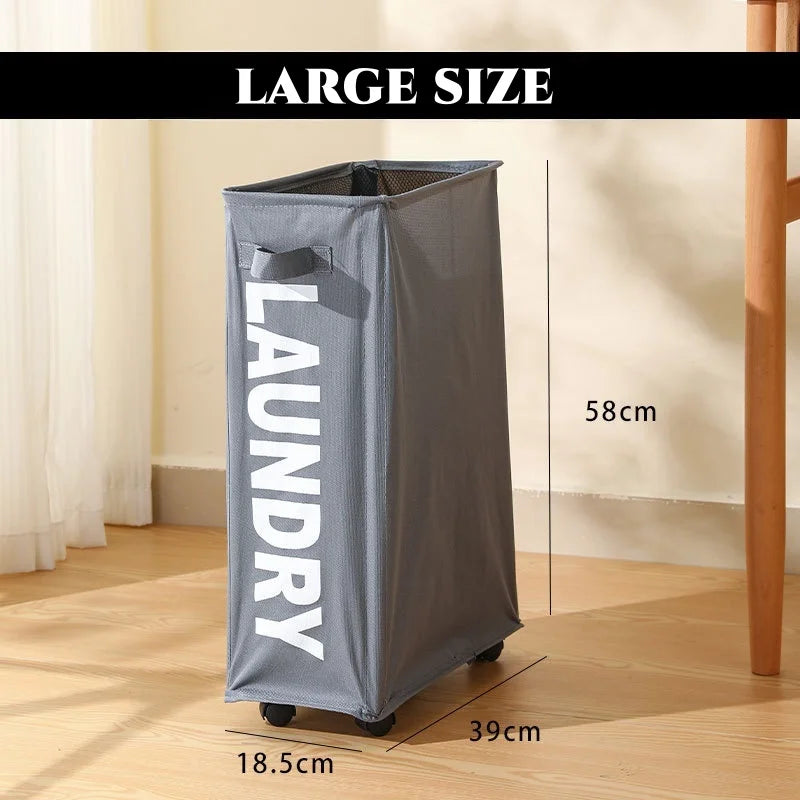 IKEA wasmand met bamboe deksel – Natuurlijk materiaal