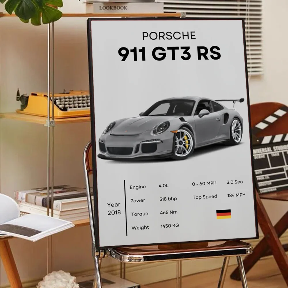 Zwart-wit portretposter