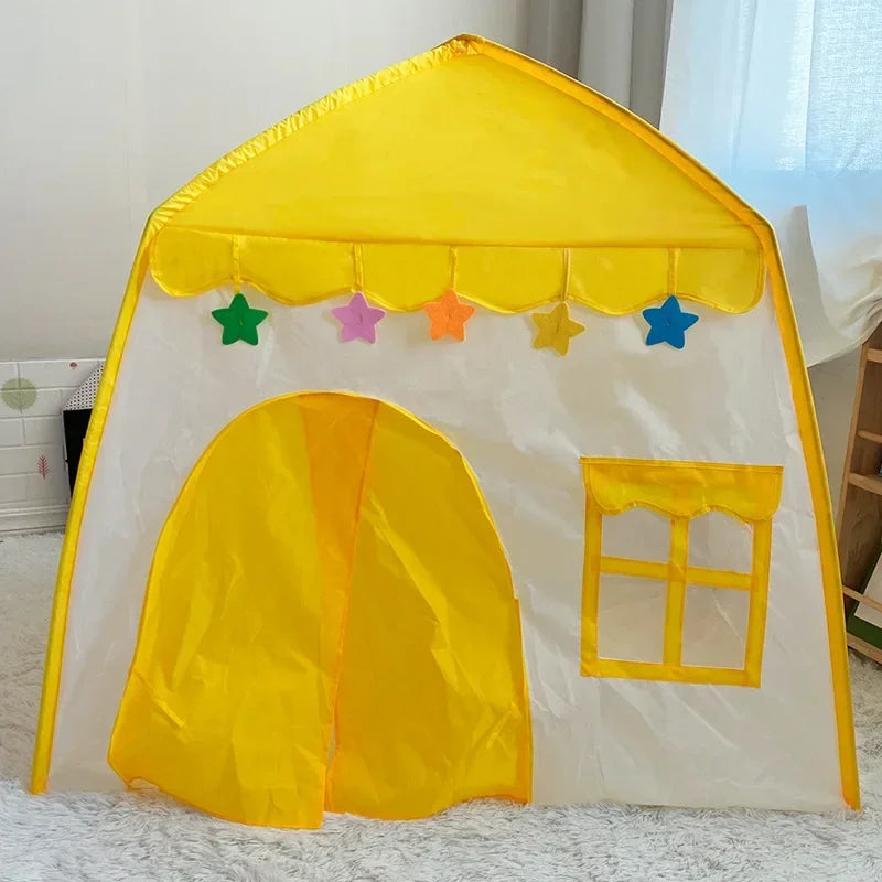 Pop up tent in felle kleur – Goed zichtbaar op de camping