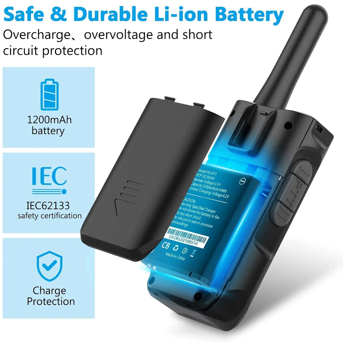 Waterdichte walkie talkies voor kinderen