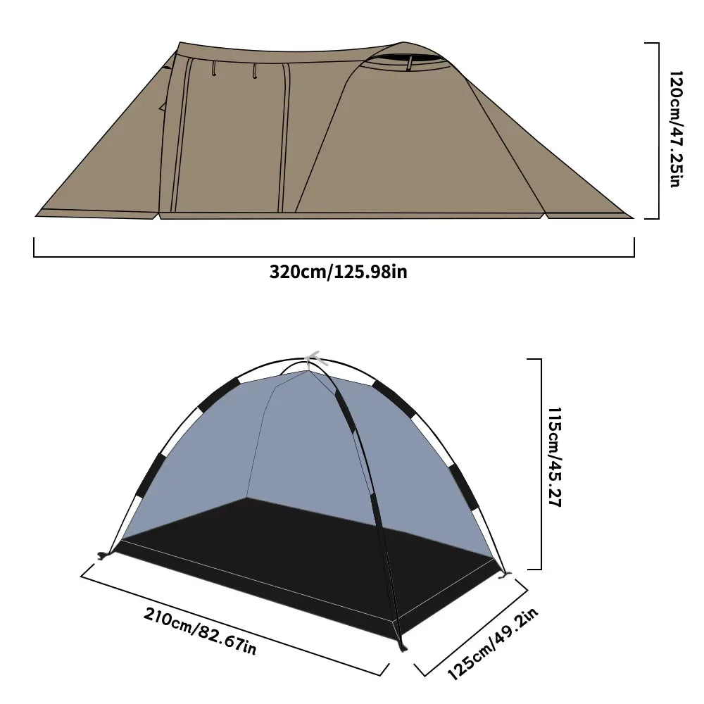 Pop up tent Lidl blauw – Simpel en doeltreffend