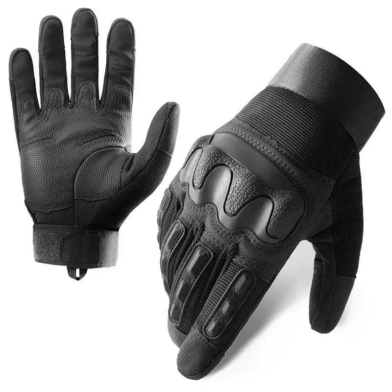 Lederen handschoenen voor heren in klassiek zwart
