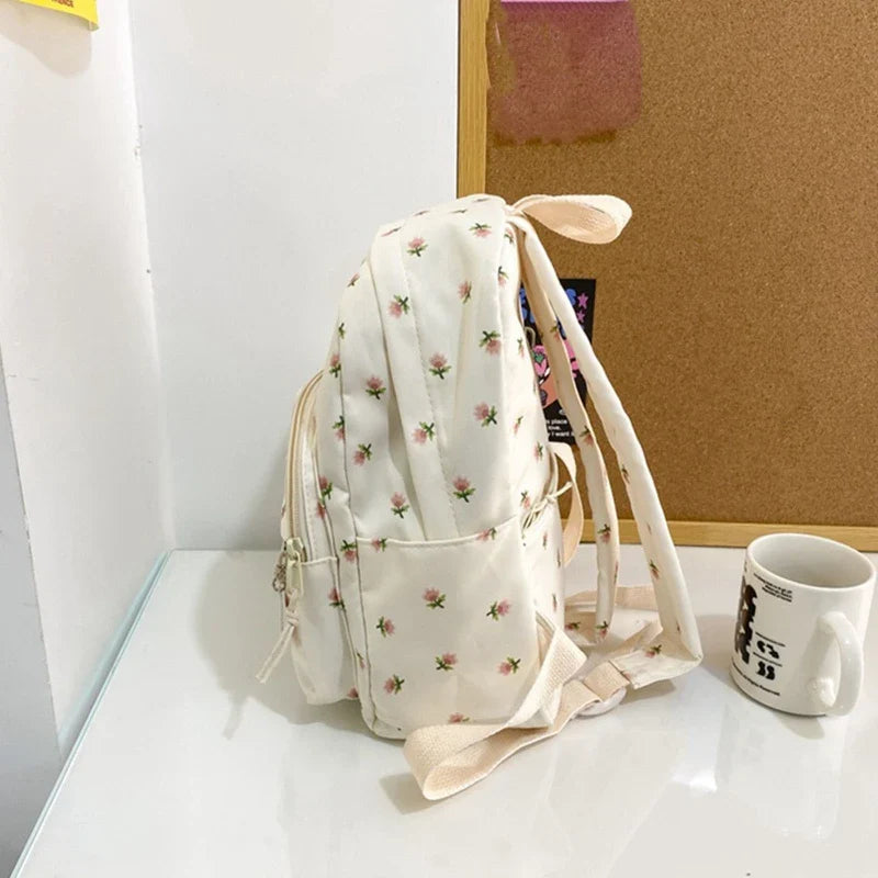 Schooltas meiden met strikjes – Elegant en vrolijk