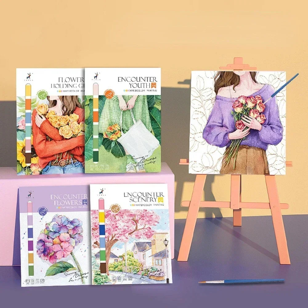 Volwassen kleurboek met fantasiefiguren – Laat je creativiteit stromen