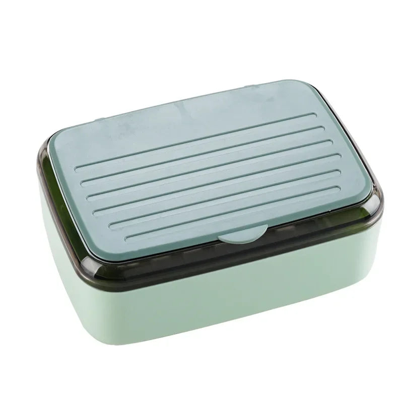 Zeep houder met siliconen bodem – Flexibel en hygiënisch