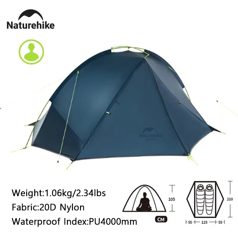 Compacte kampeertent – Voor solo avonturiers