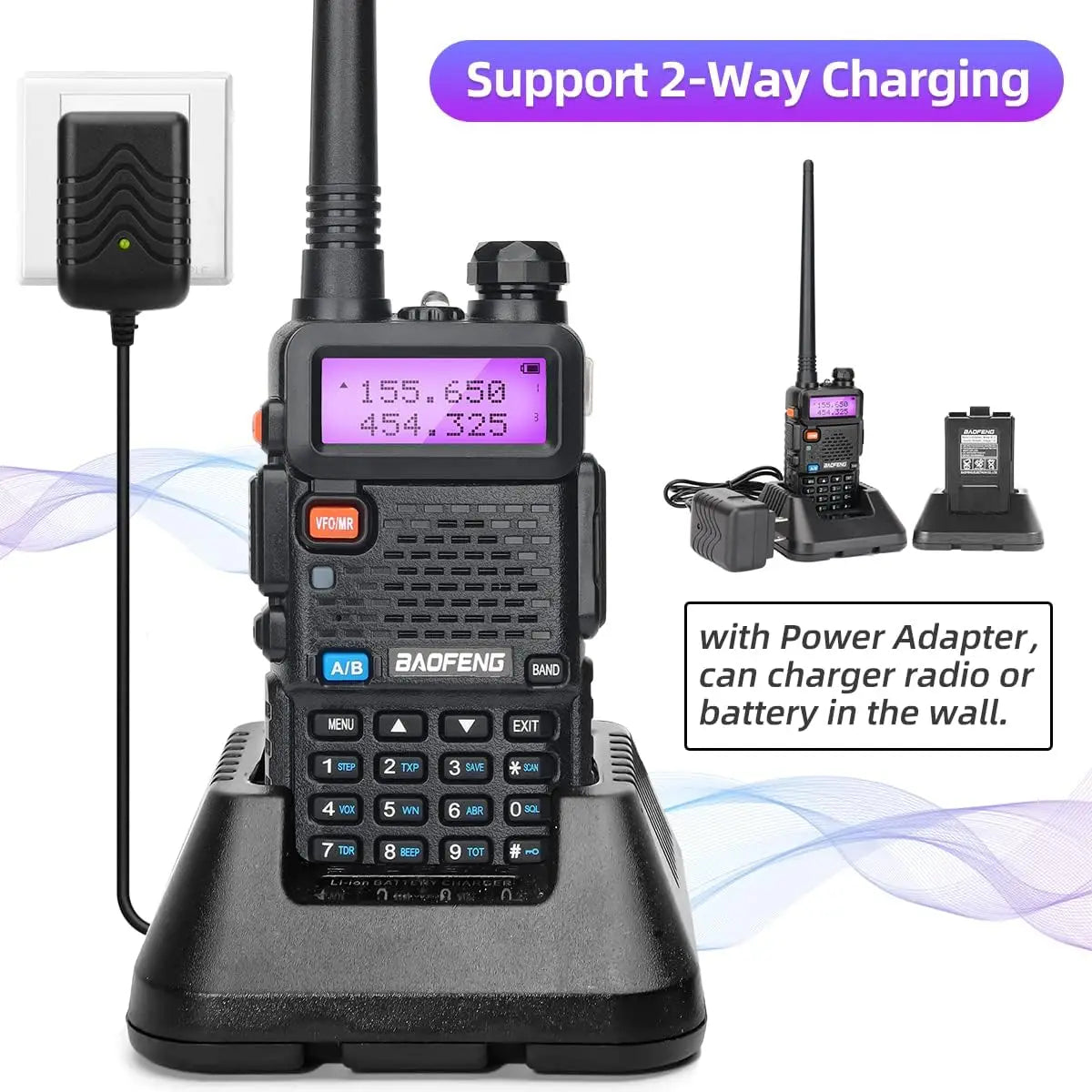 Walkie talkie set kinderen met 2 stuks