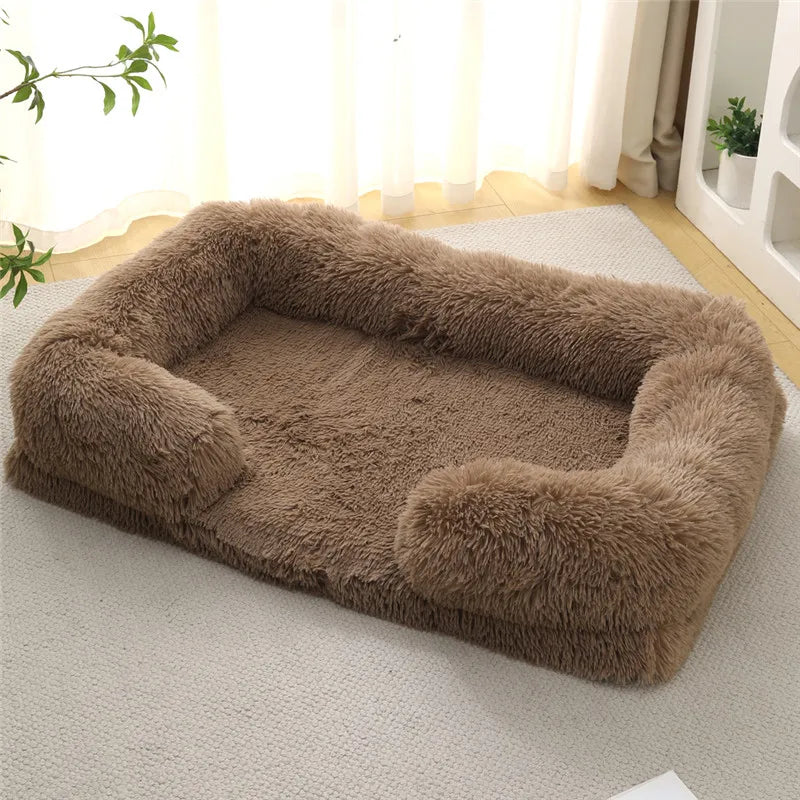 Hondenmand groot - Pluche comfort voor ontspannen honden