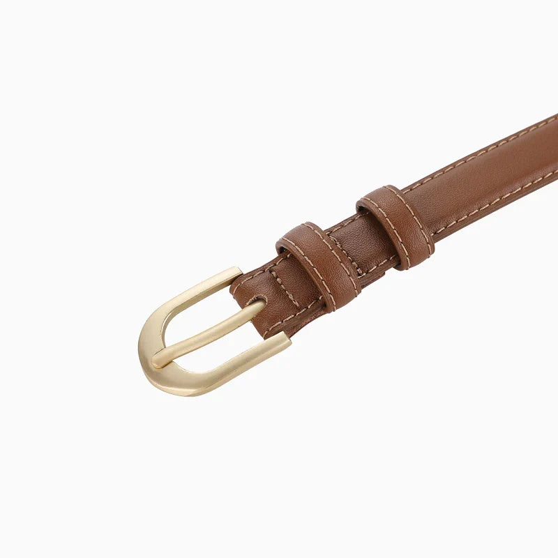 Zwarte riem dames perfect voor elke broek