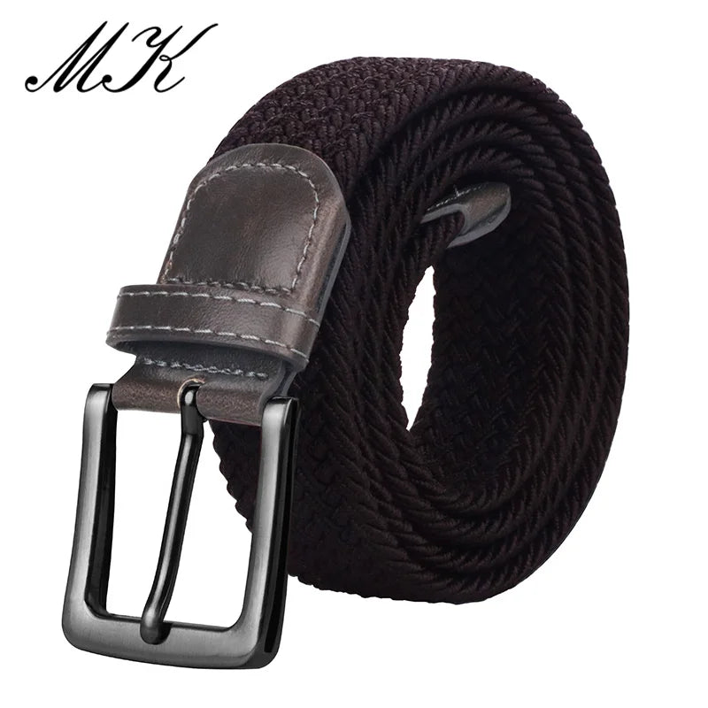 Riem heren met sportieve canvas band