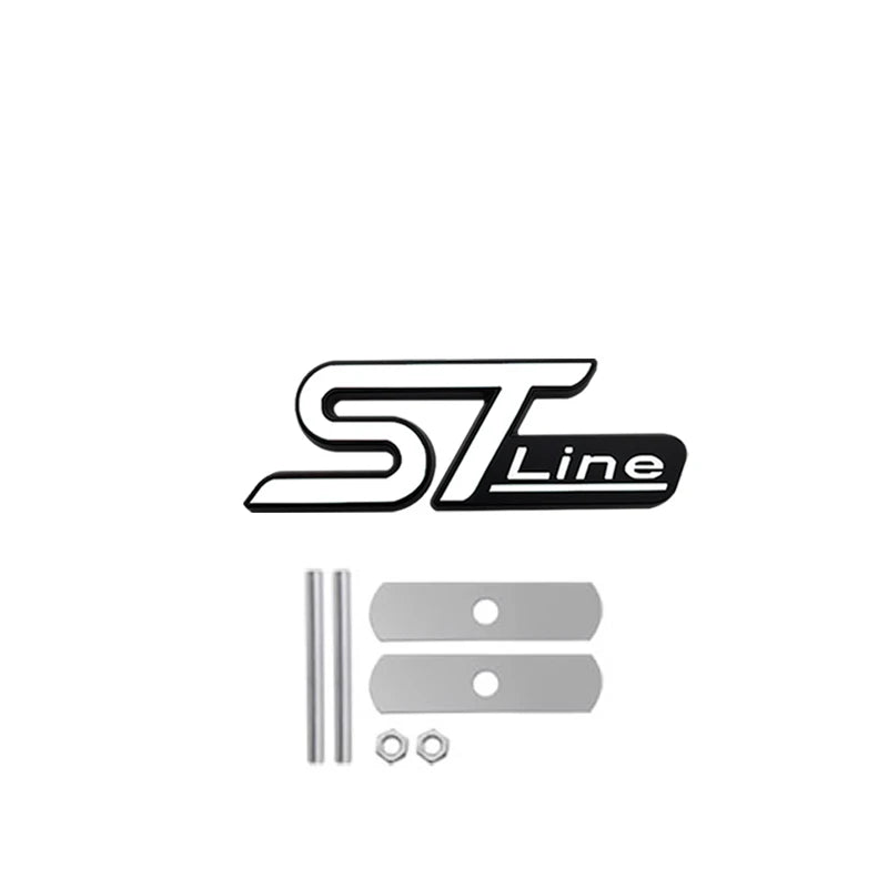 auto stickers - kleurrijke ST Line stickers voor unieke uitstraling