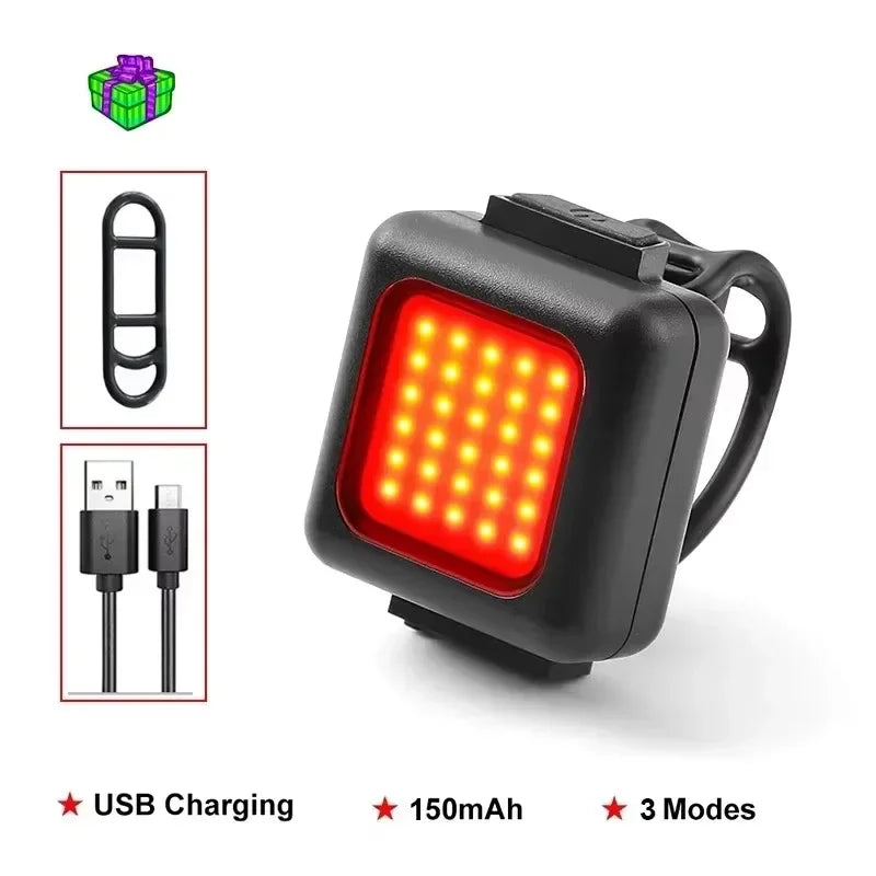 Minimalistische fietslampjes met sterke lichtopbrengst