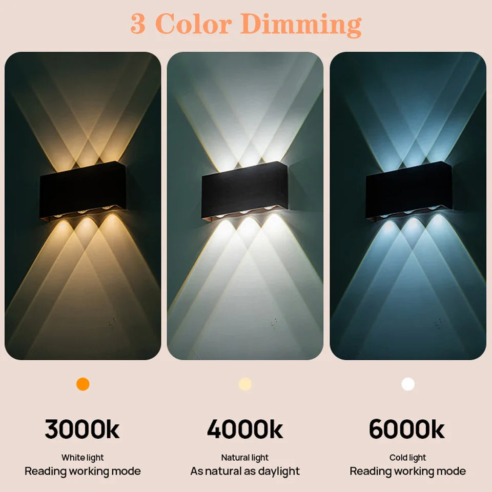 Wandlamp op batterijen met bevestigingsclips β Geen gereedschap nodig