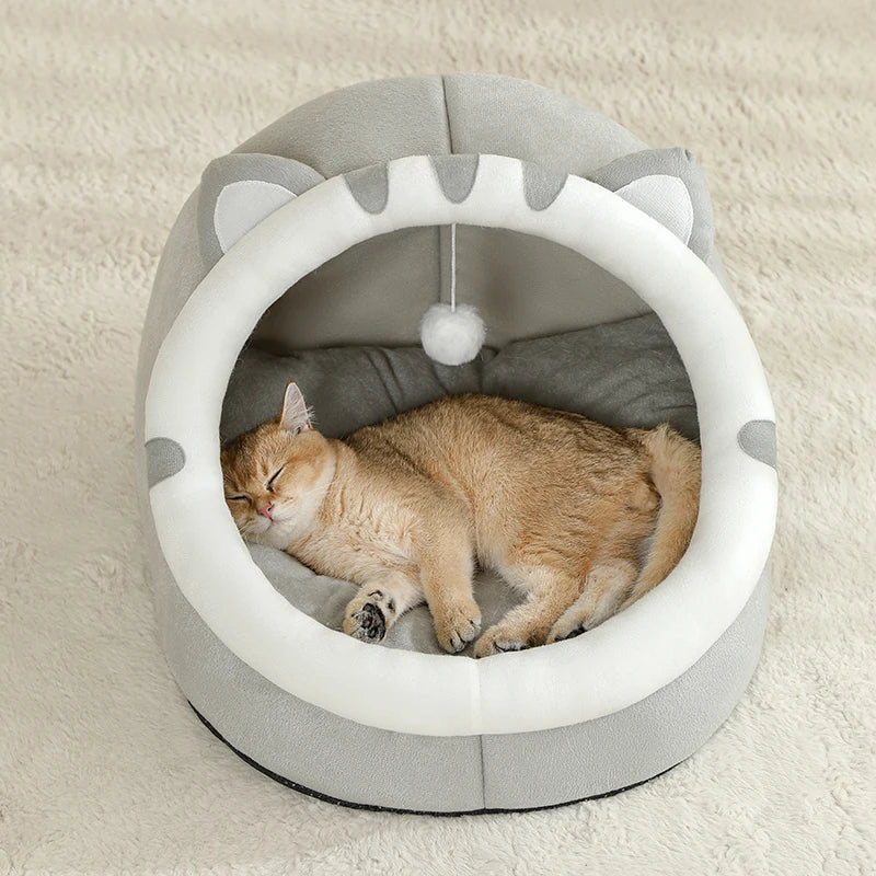 Ronde kattenmand met kussentje β Extra zacht