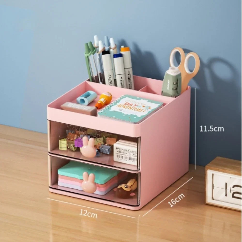 Zwarte bureau organizer – Eenvoudig en elegant