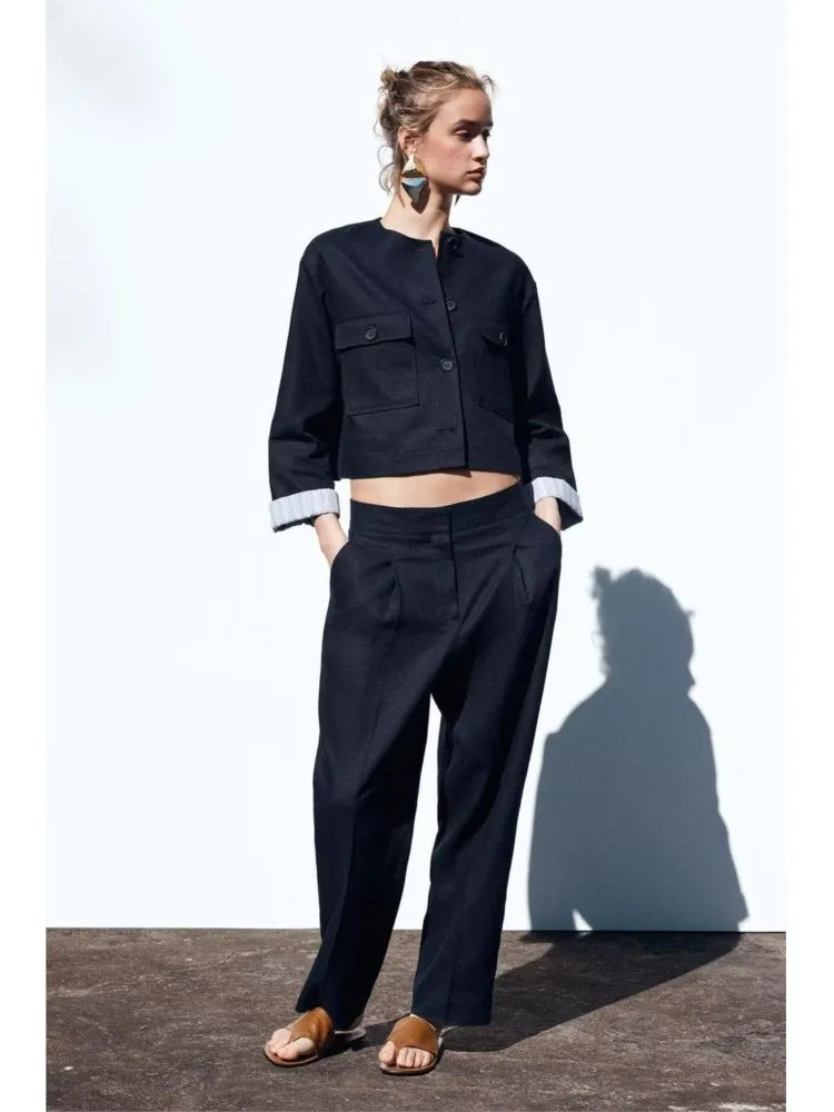 Zara broekpak dames in effen kleur – Simpel en chic