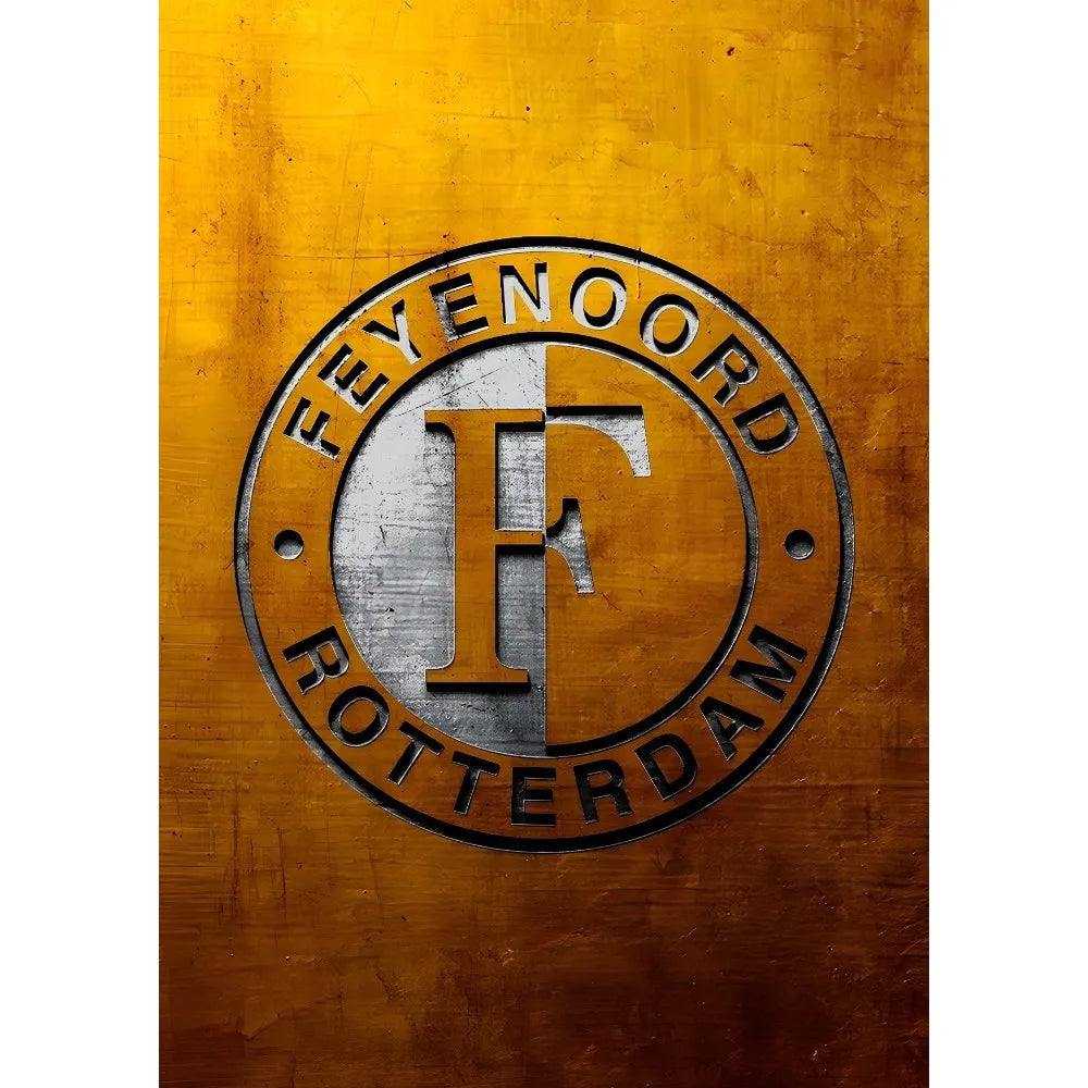 Grote poster voor boven het bed