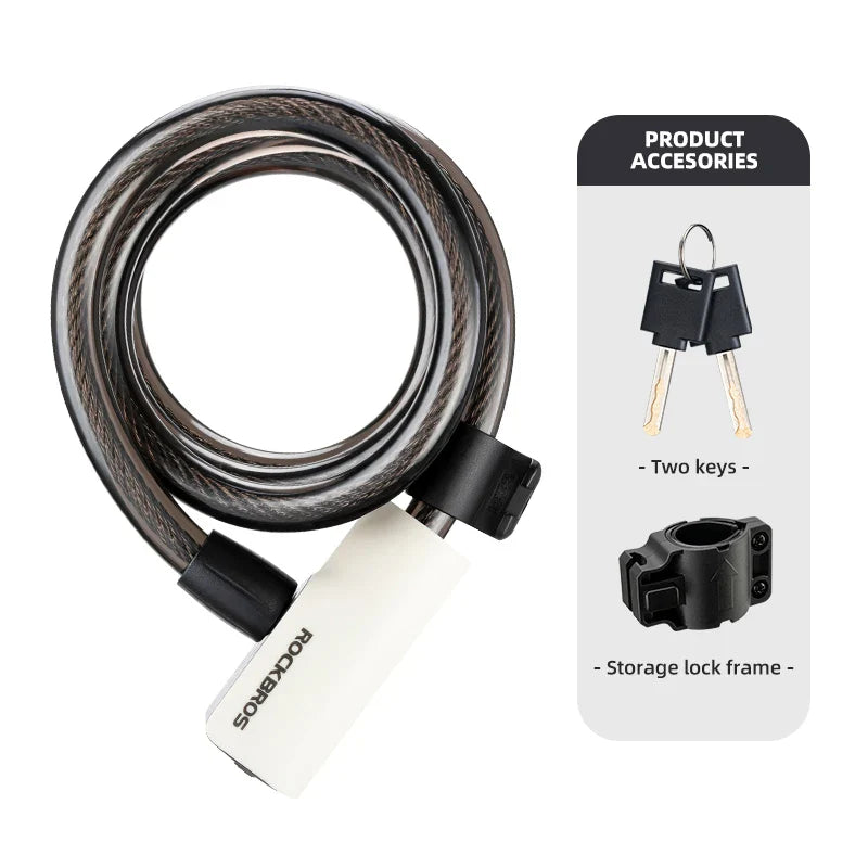 Fiets kettingslot met slijtvaste hoes – Duurzaam gebruik