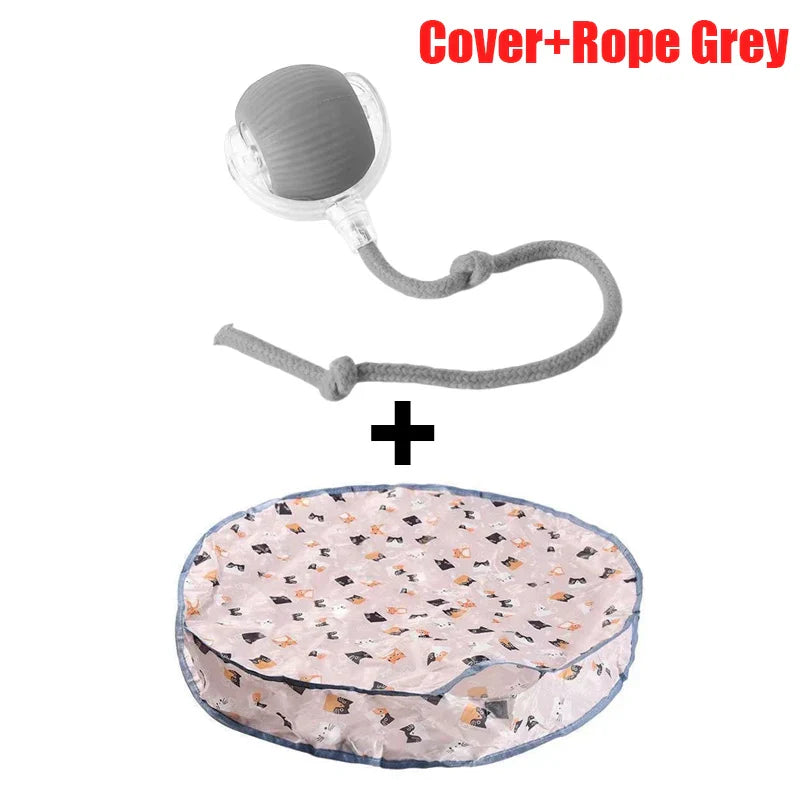 Kattenspeelgoed Action met koord en muis – Dubbele fun