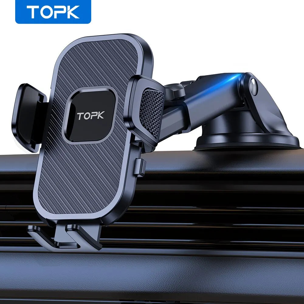 Smartphonehouder auto met extra grip – Voor bochtige ritten