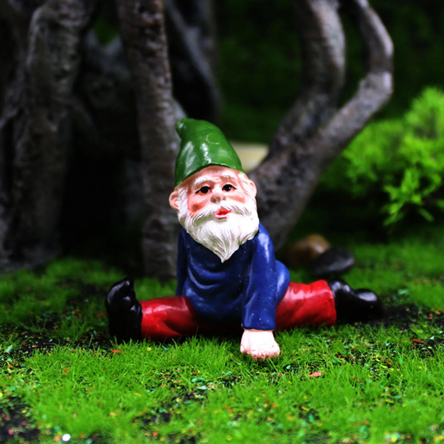 Tuindecoratie van hout met verweerde afwerking