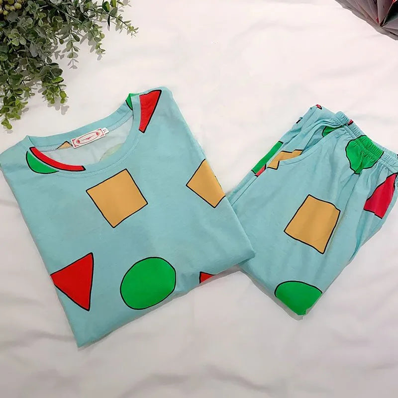 Dames pyjama Zeeman met dierenprints