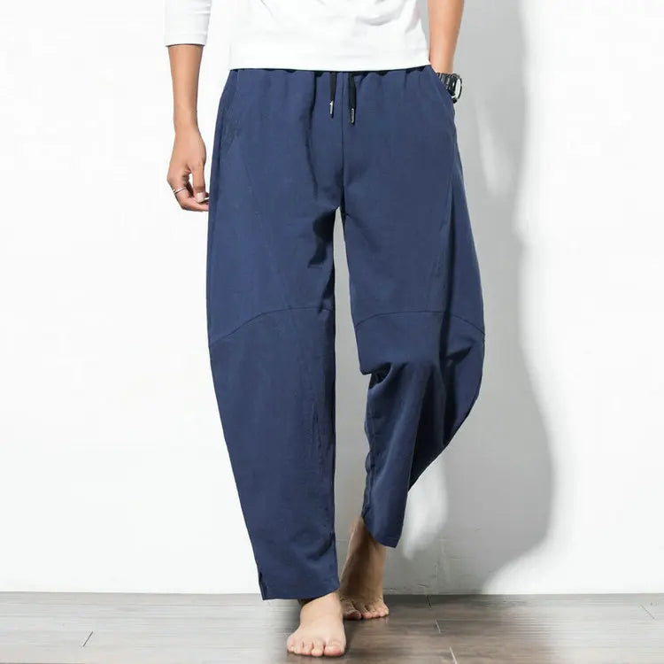 Linnen broek heren voor stranddagen – Comfort en stijl