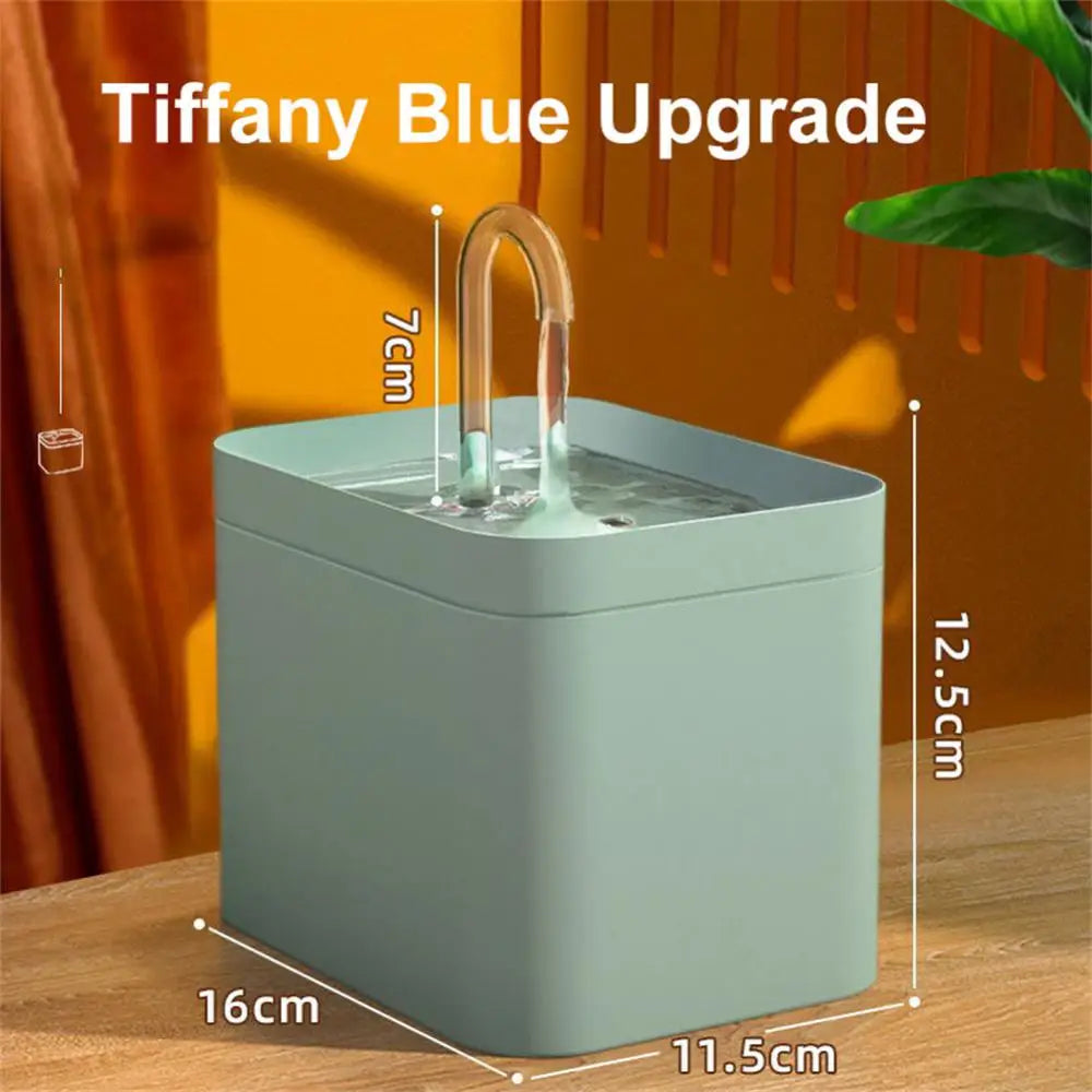 Waterfontein met LED en waterval – Decoratief en functioneel