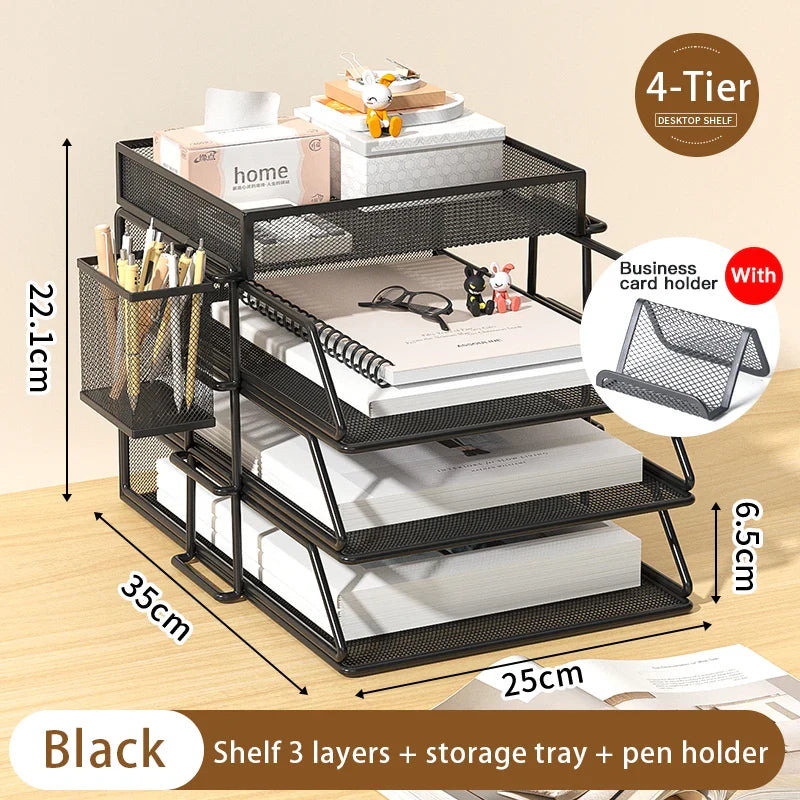 Witte desk organizer – Fris en professioneel