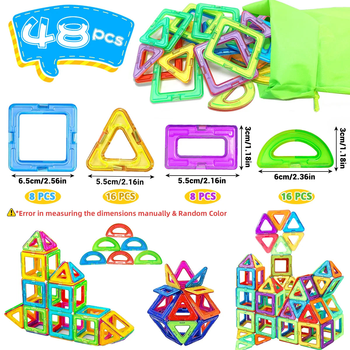 Magneet speelgoed bouwplezier – Creatieve vrijheid