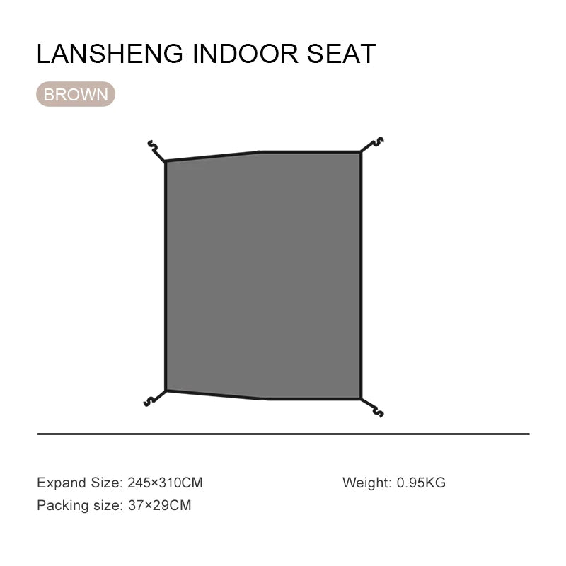 Pop up tent met muggennet en raam – Fris en veilig