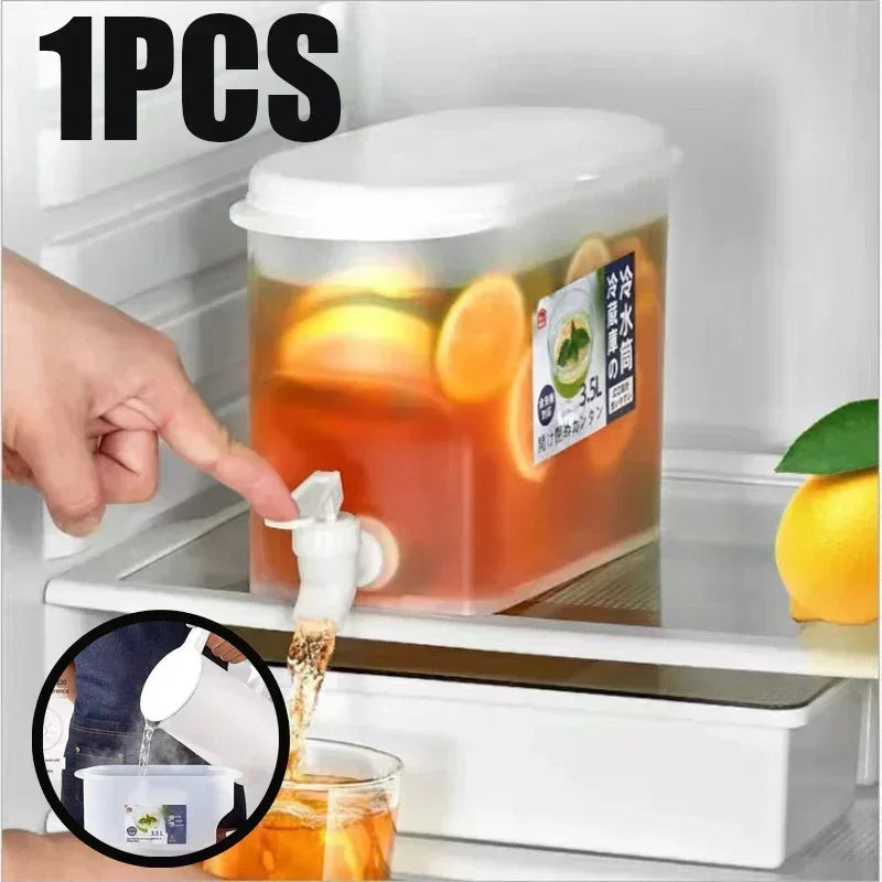 Drankdispenser met glad glas β Strak en modern