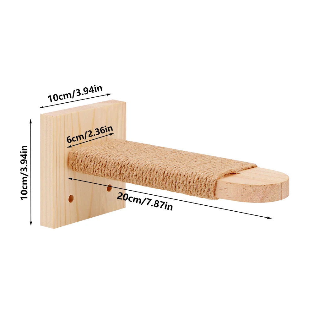 Kattenpaal met dikke sisalpalen – Extra sterk