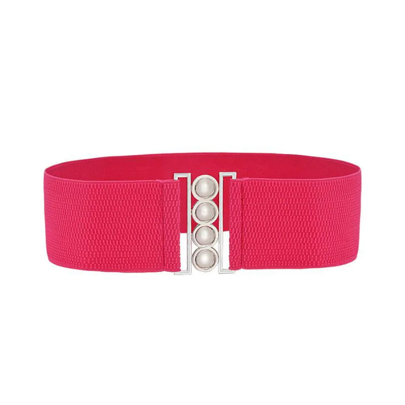 Riem met metalen ring en elastische band